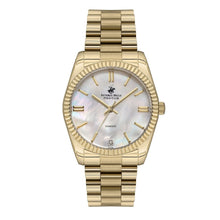Load image into Gallery viewer, Beverly Hills Polo Club All Gold Mother Pearl Diamond Watch
