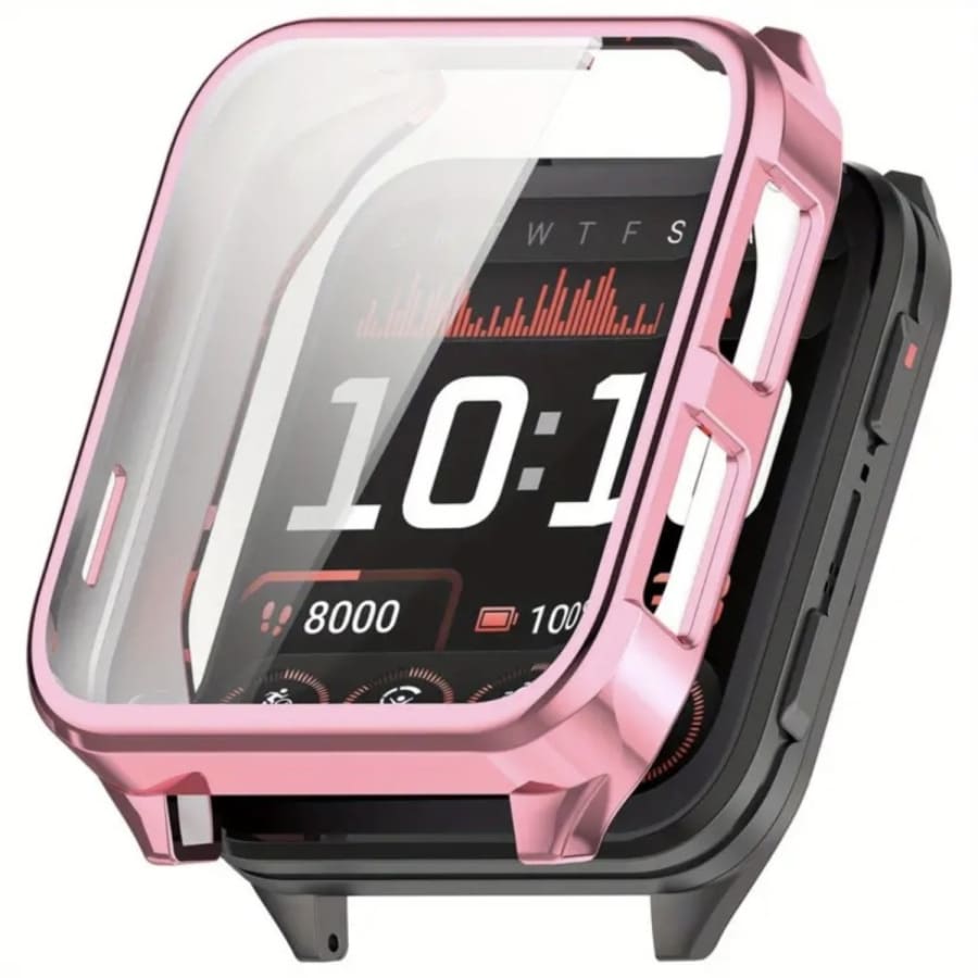 Garmin Venu X1 - Protective Case (Pink) - Watch Screen