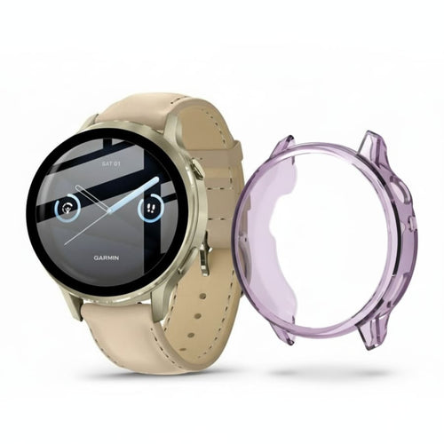 Garmin Venu 4 41mm - Protective Case (Purple) - Watch