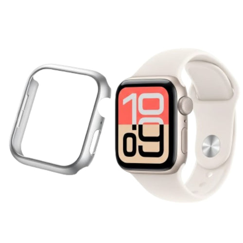 Apple SE (3rd gen) watch (40mm) - Protective Case (Silver)