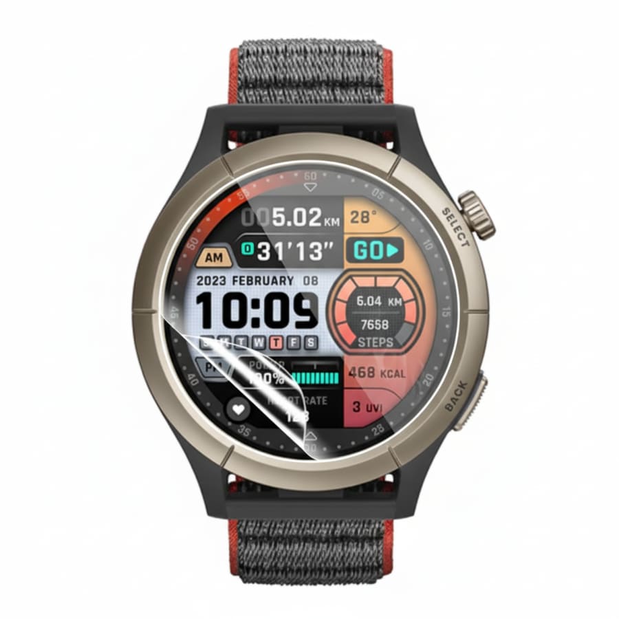 Amazfit Cheetah Pro Hydrogel Screen Protector (Pack of 4)