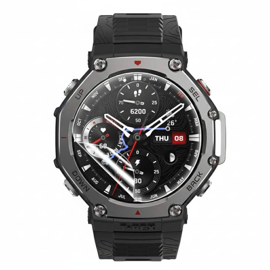 Amazfit T-Rex 3 Hydrogel Screen Protector (Pack of 4)