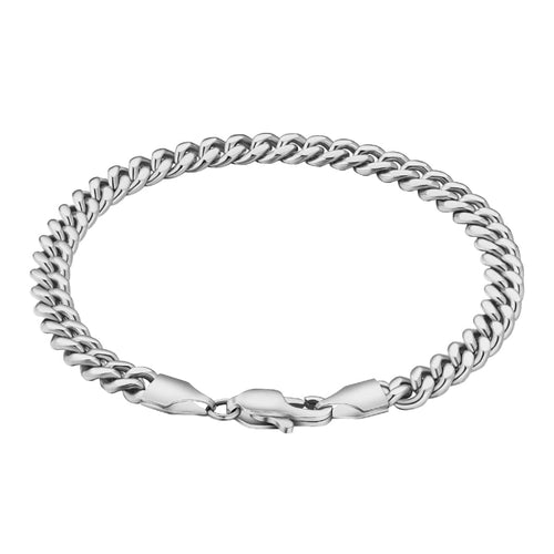 Big Daddy 5mm Cuban Link Silver Bracelet - Bracelet