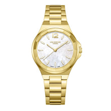 Load image into Gallery viewer, Lee Cooper Classic White MOP Dial Gold Watch - LC08286.120
