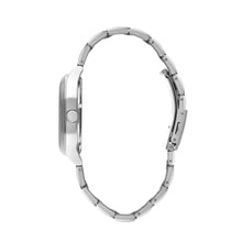 Load image into Gallery viewer, Lee Cooper Contemporary Square Case Blue Dual Silver Watch
