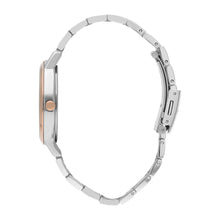 Load image into Gallery viewer, Lee Cooper Women’s Blue Dial Two Toned Metal Strap Watch –
