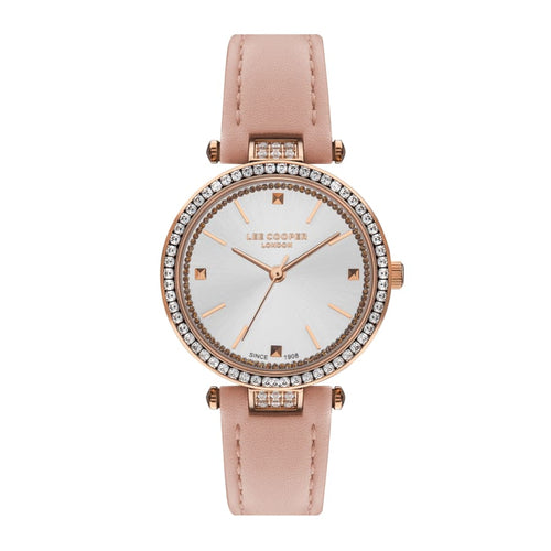 Lee Cooper Women’s Analog Silver Dial Watch – LC07463.437