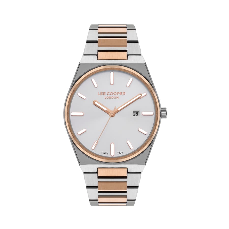 Lee Cooper Men’s Multi Function Silver Dial Watch –