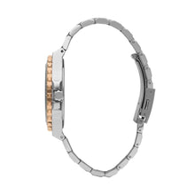 Load image into Gallery viewer, Lee Cooper Men’s Watch Silver Dial Two Toned Metal Strap
