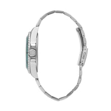 Load image into Gallery viewer, Lee Cooper Men’s Silver Analog Metal Strap Blue Dial Watch
