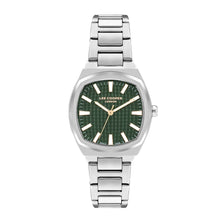 Load image into Gallery viewer, Lee Cooper Women’s 33MM Silver Analog Green Dial Watch –
