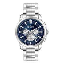 Load image into Gallery viewer, Lee Cooper Malo Multifunction Blue Dial Silver Watch

