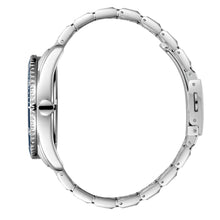 Load image into Gallery viewer, Lee Cooper Donald Day Date Window Blue Dial Silver Watch
