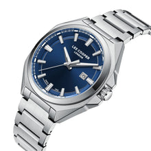 Load image into Gallery viewer, Lee Cooper Oswin Date Window Blue Dial Silver Watch
