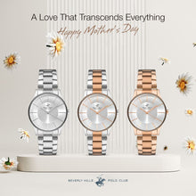 Load image into Gallery viewer, BEVERLY HILLS POLO CLUB Women’s Analog Silver Sunray Dial

