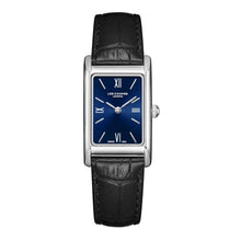 Load image into Gallery viewer, Lee Cooper Square Case Blue Dial Black Genuine Leather
