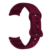 Load image into Gallery viewer, Samsung Galaxy Watch 7 40mm Silicone Strap [Maroon]
