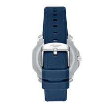 Load image into Gallery viewer, Lee Cooper Contemporary Date Window Blue Dial and Elastomer
