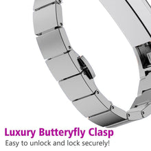 Load image into Gallery viewer, Fitbit Alta HR Strap Steel Link Bracelet (Silver) - Silver
