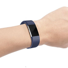 Load image into Gallery viewer, Fitbit Charge 2 Strap Classic Silicone (Navy) - Navy
