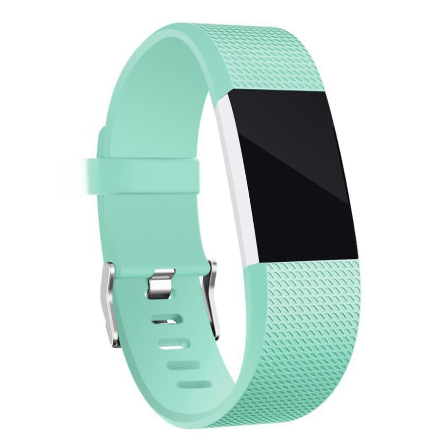 Fitbit Charge 2 Strap Classic Silicone (Teal) - Teal