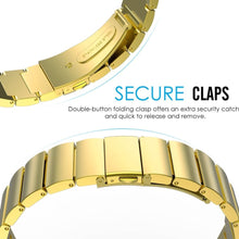 Load image into Gallery viewer, Fitbit Charge 2 Strap Steel Link Bracelet (Gold) - Gold
