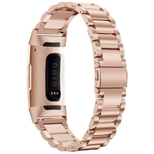 Load image into Gallery viewer, Fitbit Charge 3 Strap Steel Hocolike (RoseGold) - RoseGold
