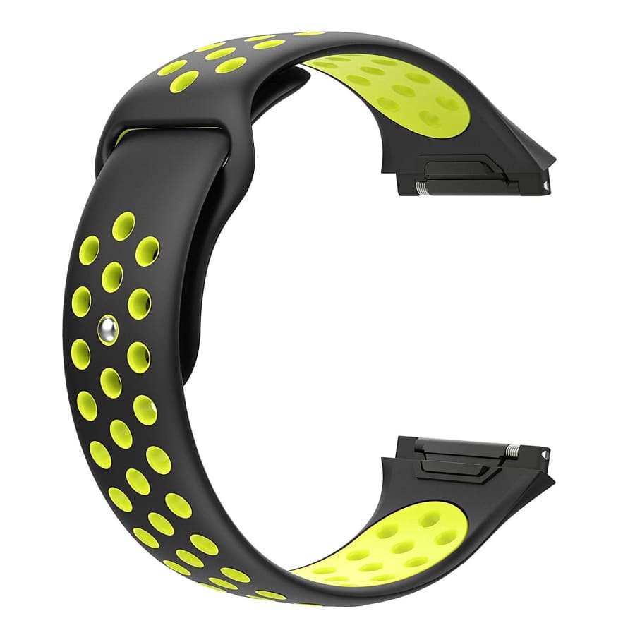 Fitbit Ionic Strap Sport Silicone (Black/Volt) - Black/Volt