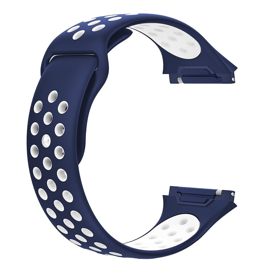 Fitbit Ionic Strap Sport Silicone (Navy/White) - Navy/White