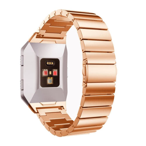 Fitbit Ionic Strap Steel Link Bracelet (RoseGold)