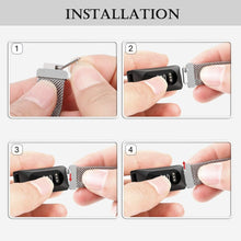 Load image into Gallery viewer, Fitbit Inspire Strap Milanese Loop (Black) - Black / Fitbit
