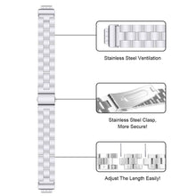 Load image into Gallery viewer, Fitbit Inspire Strap Steel Hocolike (Silver) - Silver
