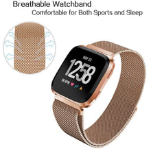 Load image into Gallery viewer, Fitbit Versa Strap Milanese Loop (RoseGold) - RoseGold
