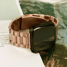 Load image into Gallery viewer, Fitbit Versa Strap Steel Hocolike (RoseGold) - RoseGold
