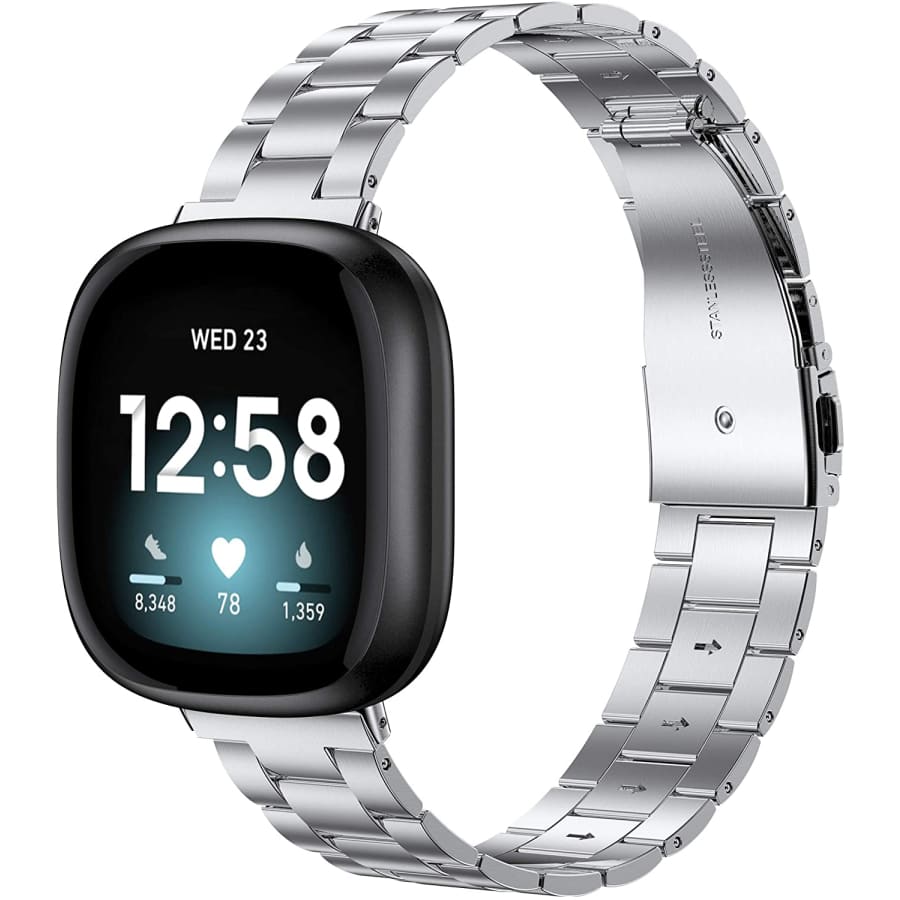Fitbit Versa 4 Strap - Fitbit Versa 4 / Stainless Steel