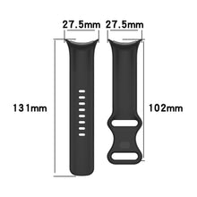 Load image into Gallery viewer, Google Pixel Watch 3 (41mm) Silicone Strap (Large) [Black]
