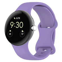 Load image into Gallery viewer, Google Pixel Watch 3 45mm Silicone Strap (Purple) - Google

