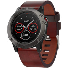 Load image into Gallery viewer, Garmin Enduro 3 Strap Real Leather [Brown] - Garmin Enduro
