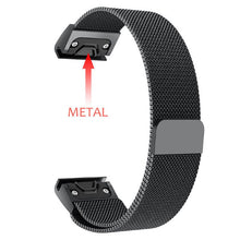 Load image into Gallery viewer, Garmin Fenix 8 51mm Strap Milanese Loop [Black] - Garmin
