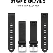 Load image into Gallery viewer, Garmin fenix 6 Strap QuickFit Silicone (Black) - Black
