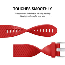 Load image into Gallery viewer, Garmin Fenix 8 43mm Silicone Strap [Red] - Garmin Fenix 8
