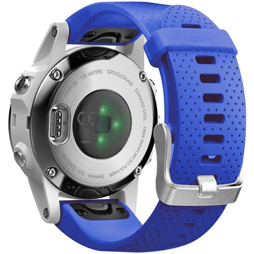 Garmin Instinct E - 40mm Silicone Strap [Blue] - Garmin