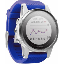 Load image into Gallery viewer, Garmin Fenix E 47mm Silicone Strap [Blue] - Garmin Fenix E
