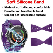 Load image into Gallery viewer, Garmin Fenix 8 43mm Silicone Strap [Purple] - Garmin Fenix
