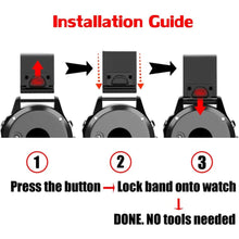 Load image into Gallery viewer, Garmin Fenix 7S Pro Strap - Garmin Fenix 7S Pro / Silicone
