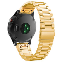Load image into Gallery viewer, Garmin fenix 5S Strap Steel Hocolike (Gold) - Gold / Garmin
