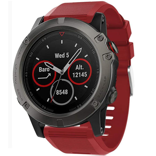 Garmin Fenix 7X Pro Strap - Garmin Fenix 7X Pro / Silicone