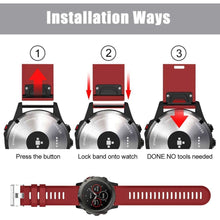 Load image into Gallery viewer, Garmin Instinct 3 - 50mm Silicone Strap [Red] - Garmin
