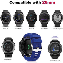 Load image into Gallery viewer, Garmin Fenix 7X Pro Strap - Garmin Fenix 7X Pro / Silicone
