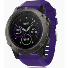 Load image into Gallery viewer, Garmin Fenix 8 51mm Silicone Strap [Purple] - Garmin Fenix
